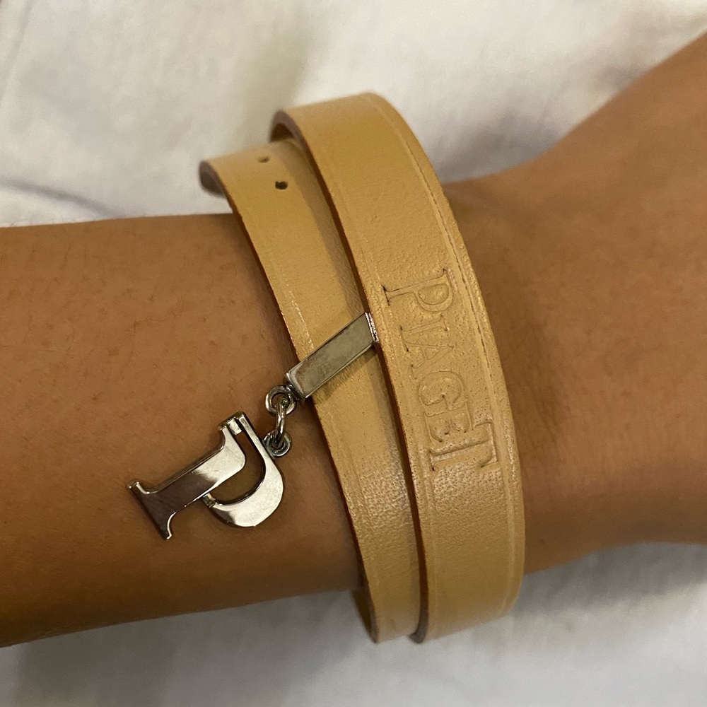 Piaget leather bracelet